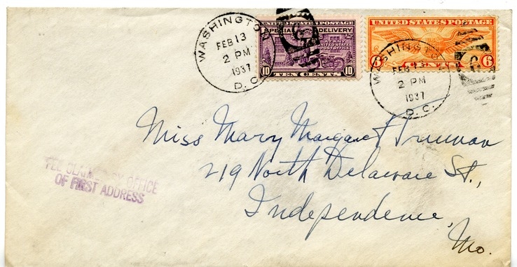 Letter from Harry S. Truman to Margaret Truman