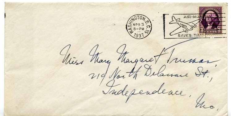 Letter from Harry S. Truman to Margaret Truman