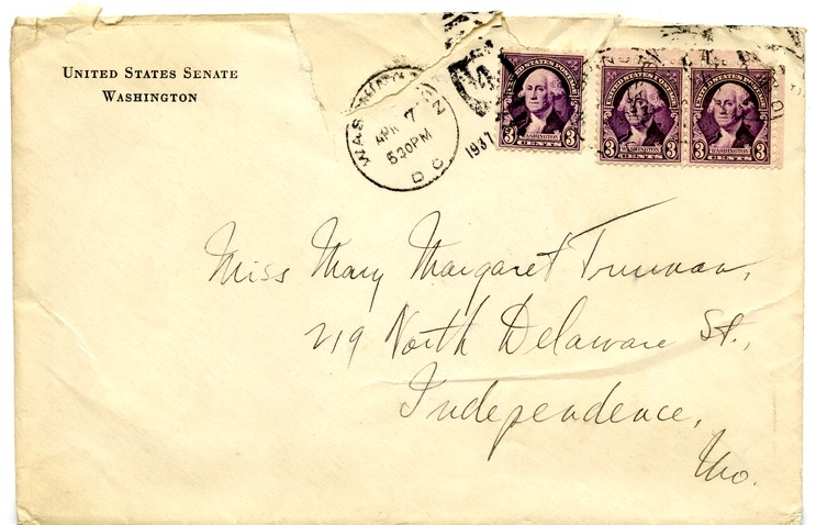 Letter from Harry S. Truman to Margaret Truman