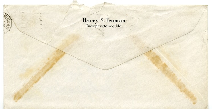 Letter from Harry S. Truman to Margaret Truman