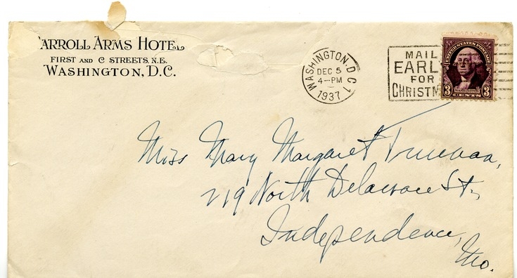 Letter from Harry S. Truman to Margaret Truman