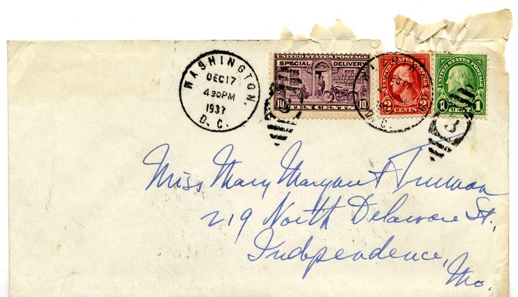 Letter from Harry S. Truman to Margaret Truman