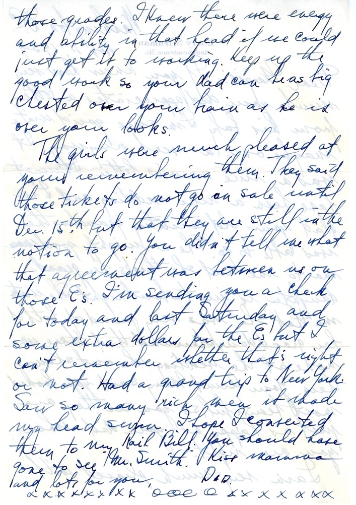 Letter from Harry S. Truman to Margaret Truman