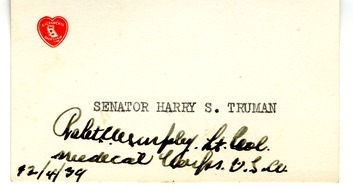 Letter from Harry S. Truman to Margaret Truman