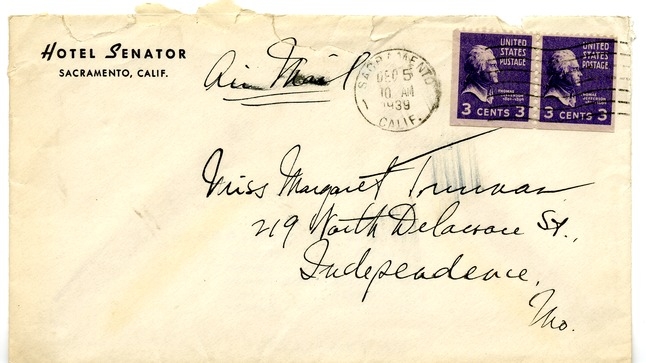 Letter from Harry S. Truman to Margaret Truman