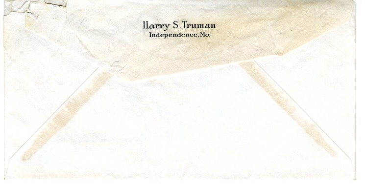 Letter from Harry S. Truman to Margaret Truman