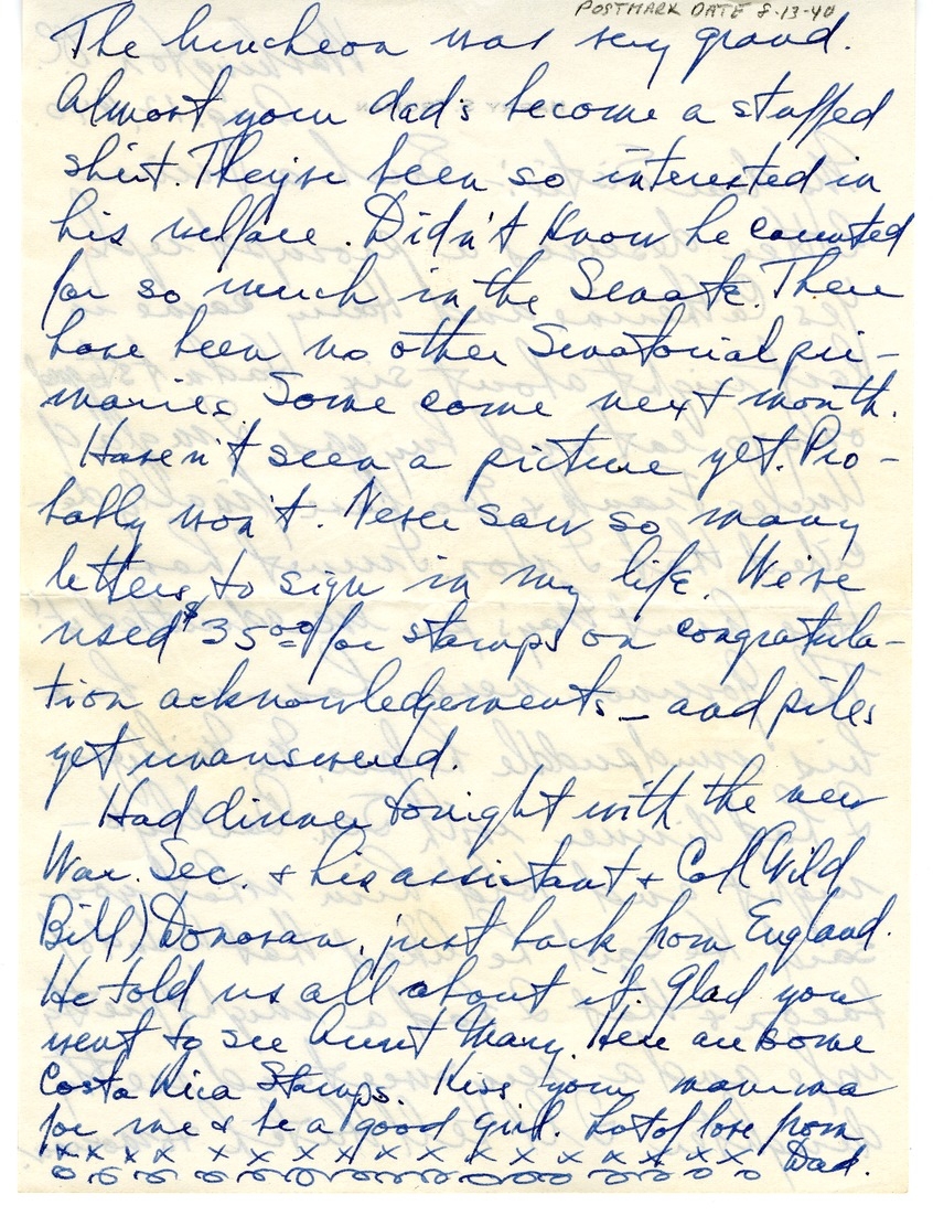 Letter from Harry S. Truman to Margaret Truman