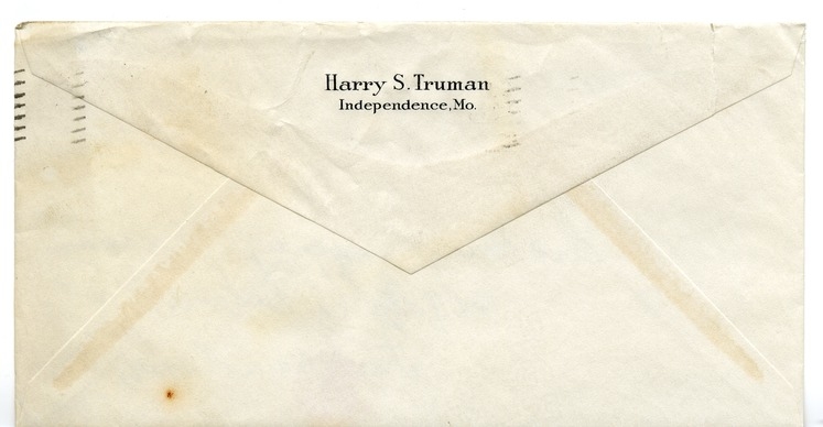 Letter from Harry S. Truman to Margaret Truman