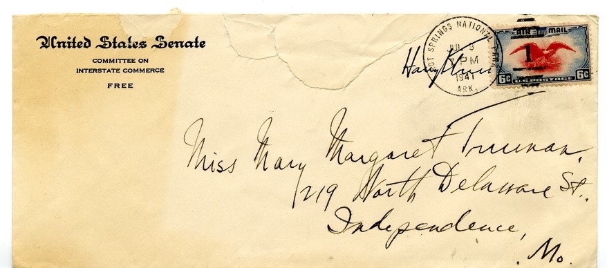 Letter from Harry S. Truman to Margaret Truman