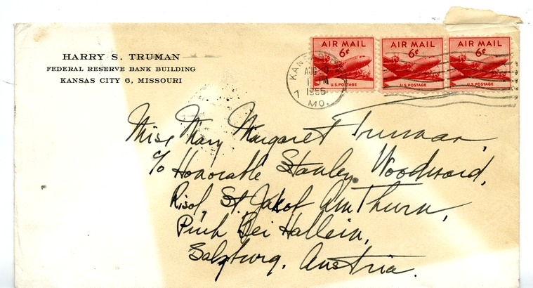 Letter from Harry S. Truman to Margaret Truman