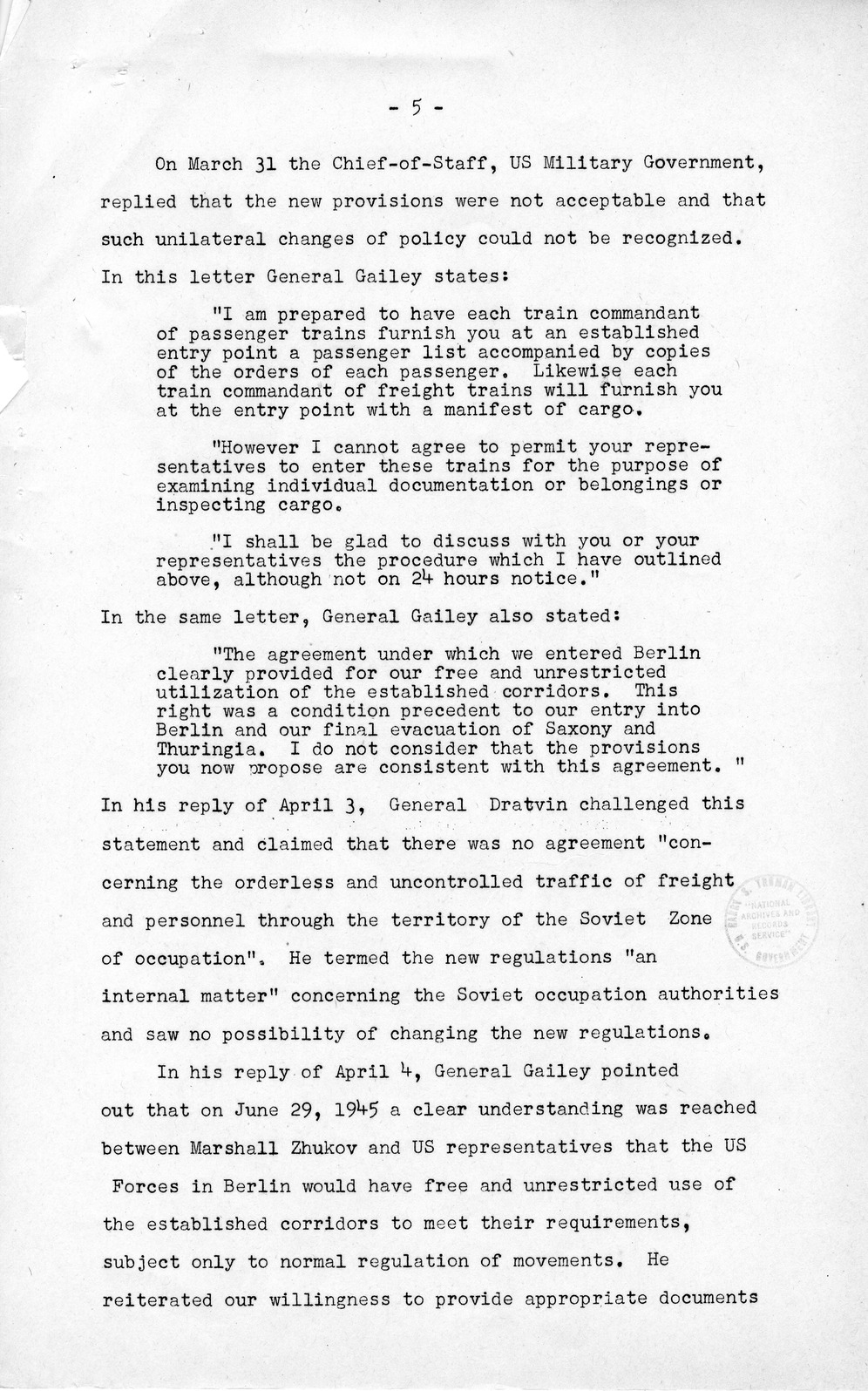 Press Release, The Berlin Crisis: A Report on the Moscow Discussions, 1948