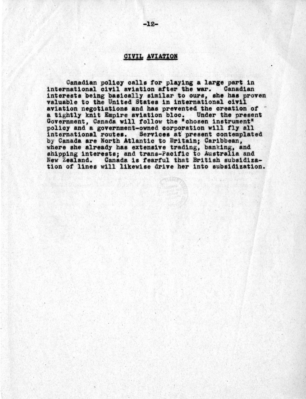 Memorandum from Dean Acheson to President Harry S. Truman, with Attached Memorandum