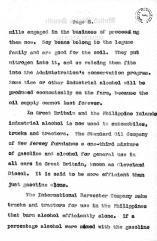 Speech of Senator Harry S. Truman at Jefferson City, Missouri