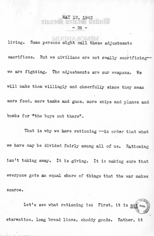 Speech of Senator Harry S. Truman Before the Southern Supply & Machinery Distributors at Cincinnati, Ohio