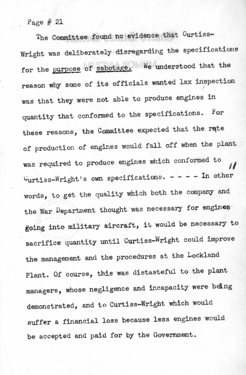 Draft Radio Speech of Senator Harry S. Truman Delivered at Shenandoah, Iowa