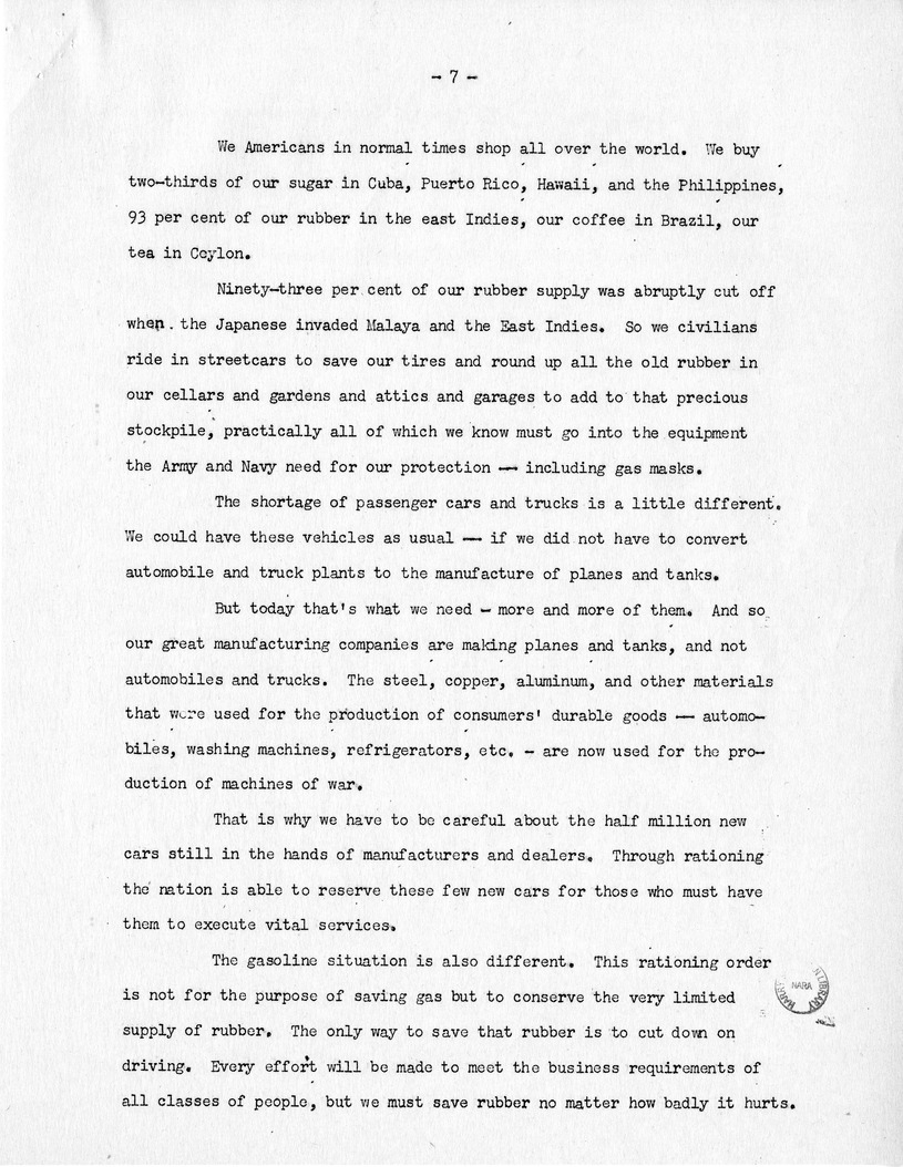 Speech of Senator Harry S. Truman in Jackson Country, Missouri