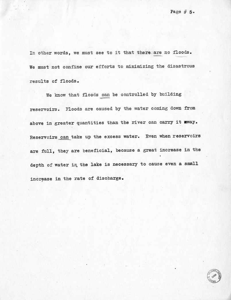 Radio Speech of Senator Harry S. Truman at New Orleans, Louisiana