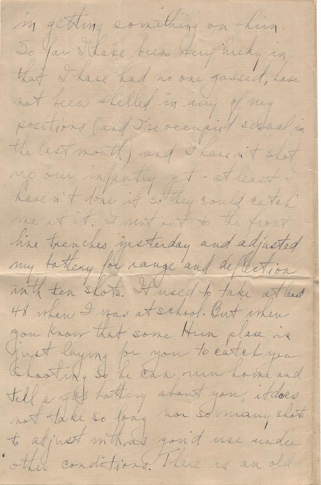 Letter, Harry S. Truman to Bess Wallace