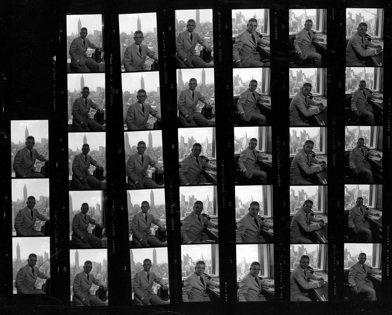 Contact Sheet of Charles W. Thayer Portraits | Harry S. Truman