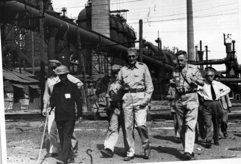 Edwin Pauley at Anshan Steel Work in China | Harry S. Truman