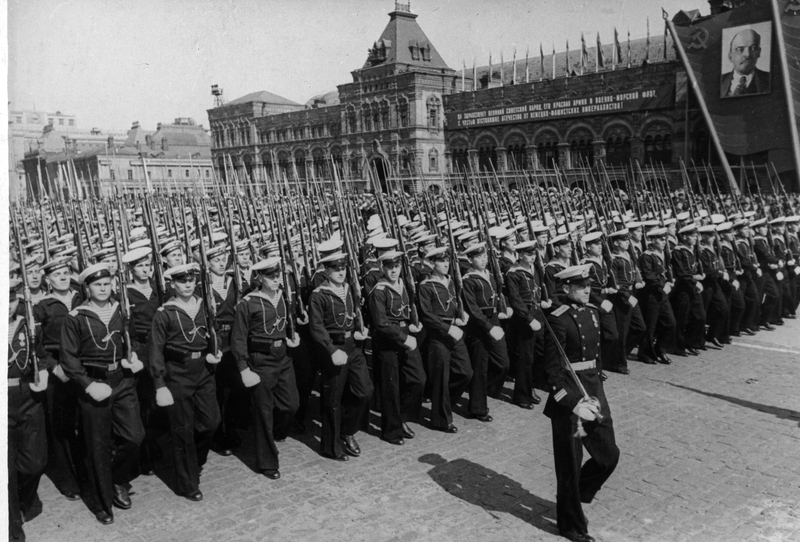 Russian Navy Personnel in Red Square | Harry S. Truman