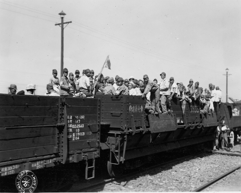 Japanese Repatriates In Mukden, Manchuria 