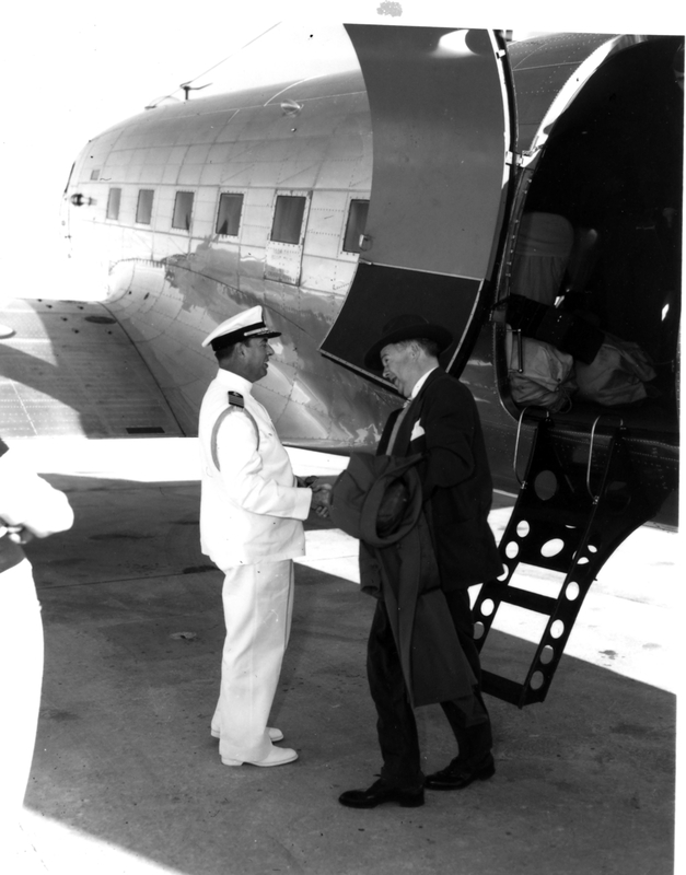 Vice President-Elect Alben W. Barkley Arrives at Key West | Harry S. Truman