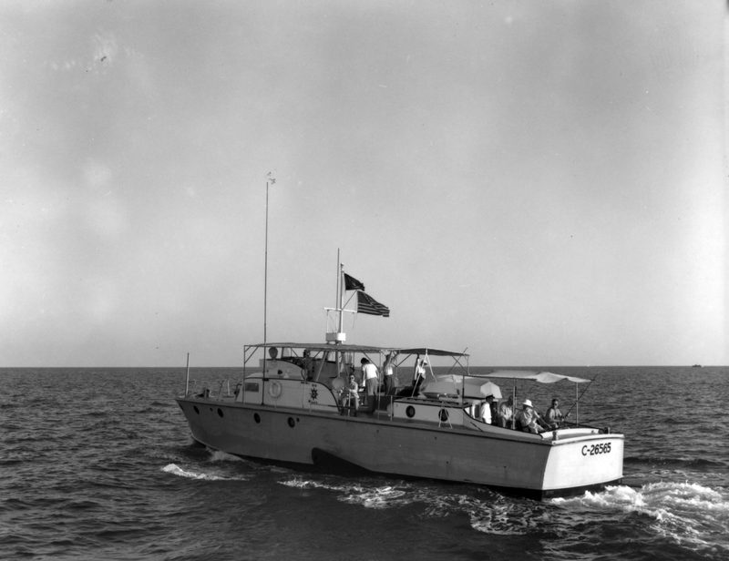 President Truman and Friends Fishing in the Waters of Key West | Harry ...