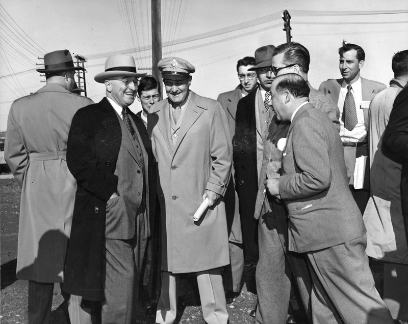 Truman Visits Kortes Dam | Harry S. Truman