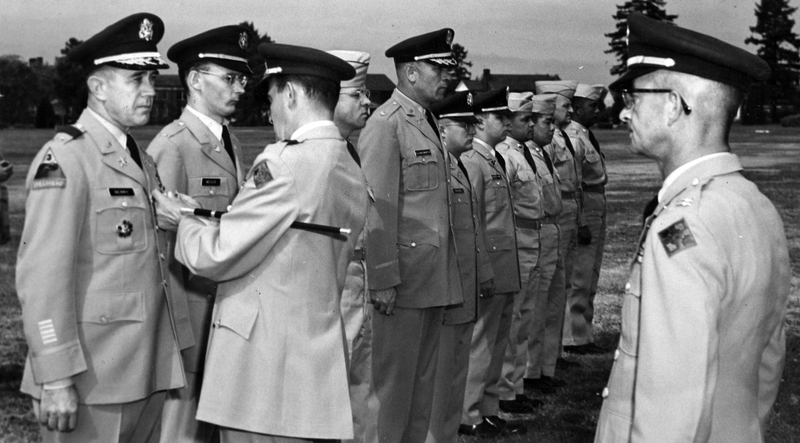 Major General Truman Awards Colonel Berry | Harry S. Truman