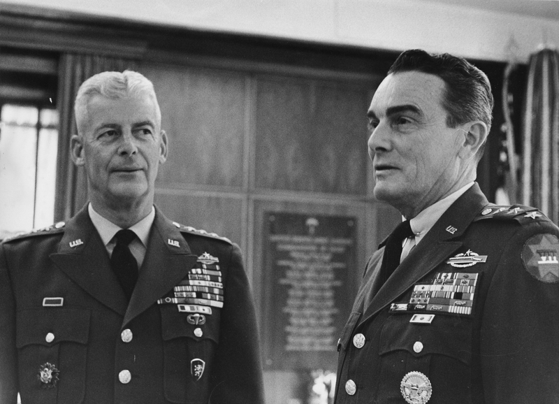 Lieutenant General Louis W. Truman Meets with General Paul L. Freeman ...