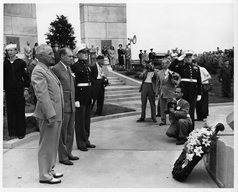 President Harry S. Truman At World War Ii Memorial Park 