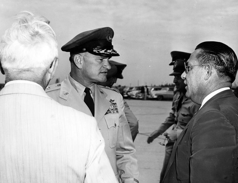 Major General Robert Landry at Pinecastle Air Force Base | Harry S. Truman