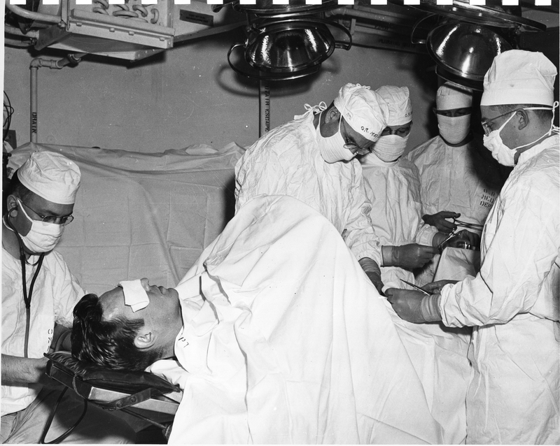 Commander F. D. Virgilio Performs an Operation | Harry S. Truman