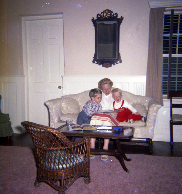 Margaret Truman Daniel Reads to Her Two Sons | Harry S. Truman