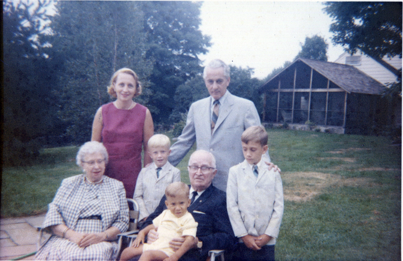 Margaret Truman Daniel with Her Parents and Children | Harry S. Truman