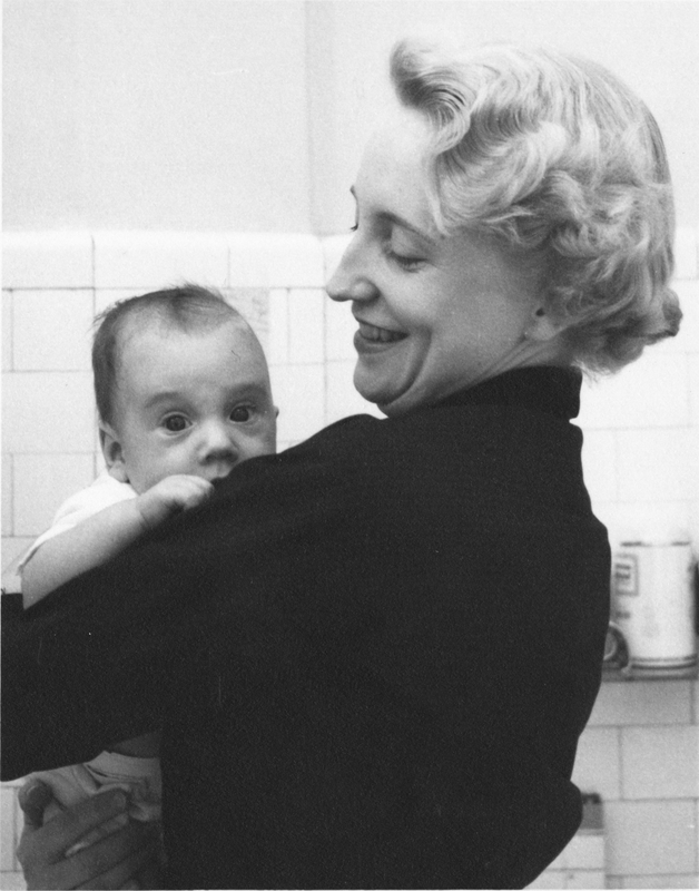 Margaret Truman Daniel with Her Infant Son, Clifton Truman Daniel ...