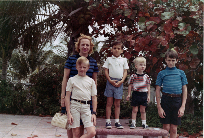 Margaret Truman Daniel Poses with Her Sons | Harry S. Truman