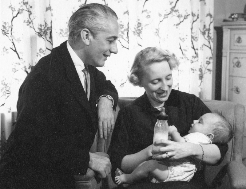 Margaret Truman Daniel and E. Clifton Daniel With Their Son, Clifton ...