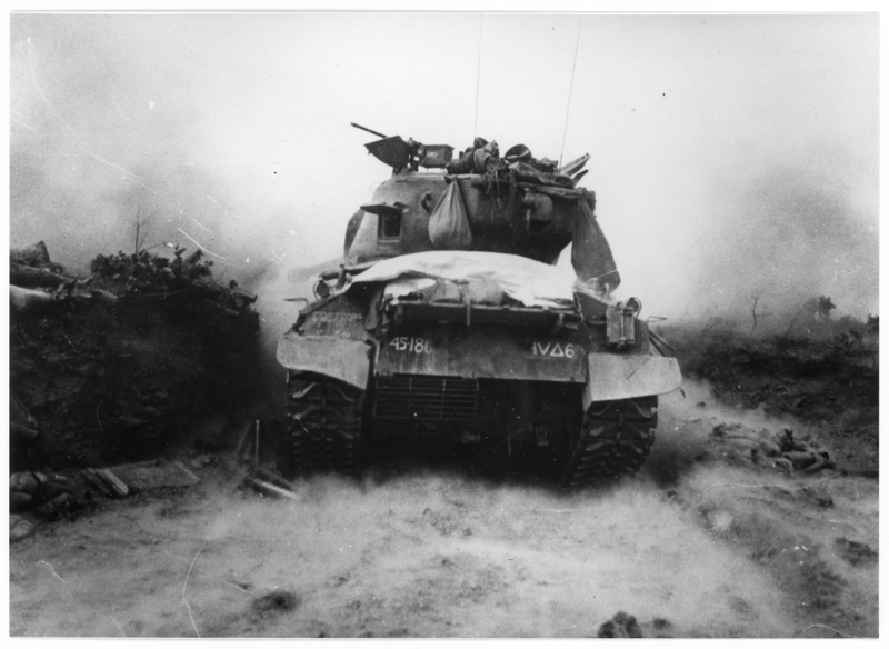 Tank in Battle in Korea | Harry S. Truman