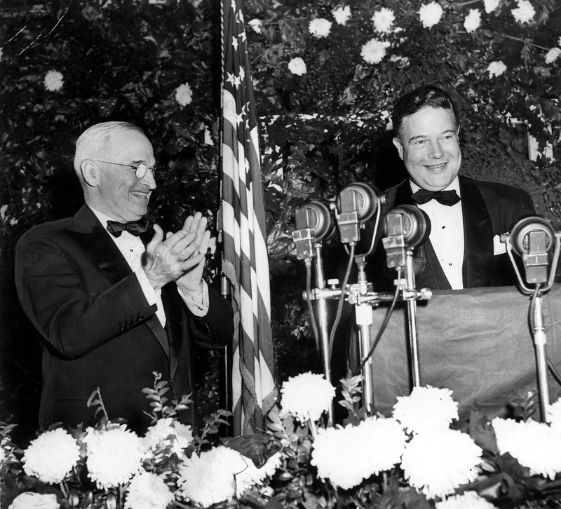 Harry S. Truman at the testimonial dinner for William Boyle | Harry S ...