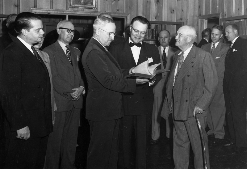 Truman At The Jackson County Library 