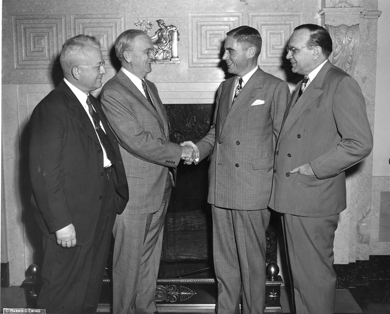 Federal Reserve Board Members with Raymond Foley | Harry S. Truman