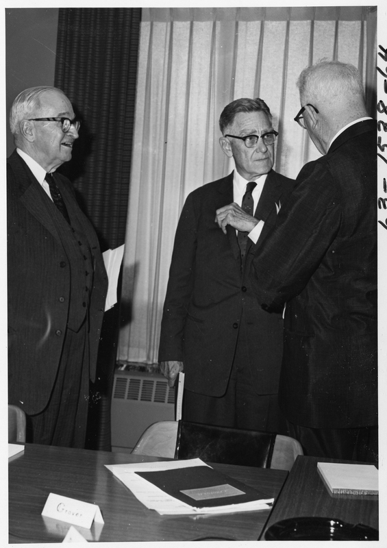 Members of the Truman Institute Meet with Former President Harry S ...