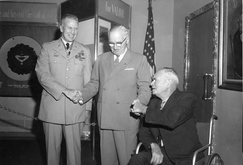 Former President Harry S. Truman At Medal Of Honor Exhibit | Harry S ...