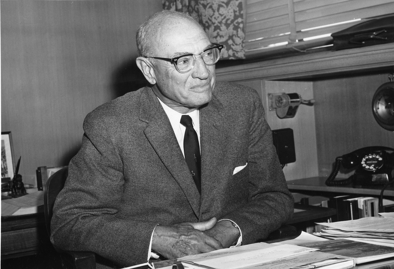 Thomas Veatch in His Office | Harry S. Truman