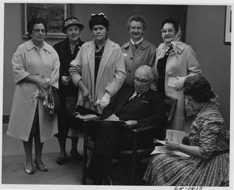 Ladies with Former President Harry S. Truman | Harry S. Truman