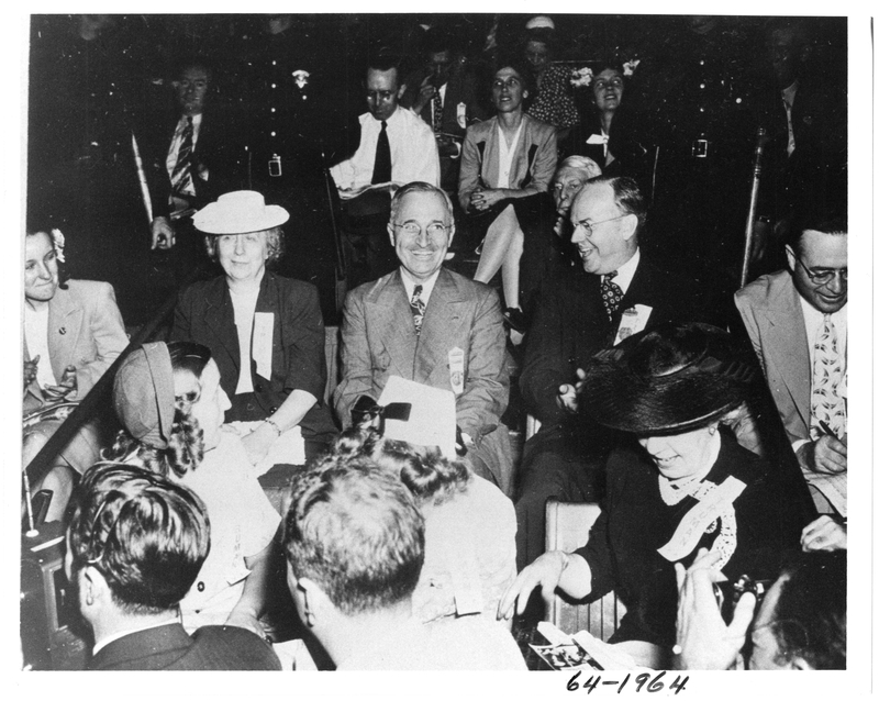 Senator Harry S. Truman and Family at the Democratic National ...