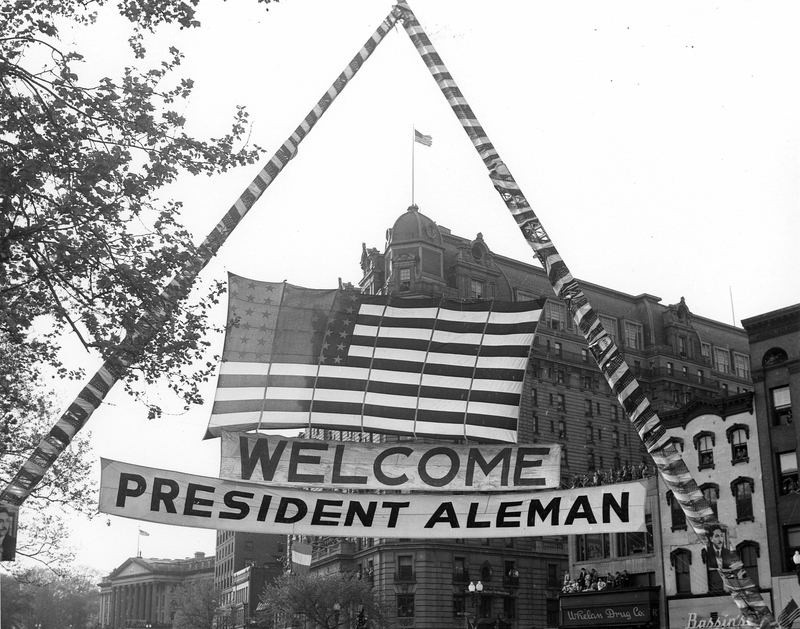 Welcoming ceremony for Aleman | Harry S. Truman