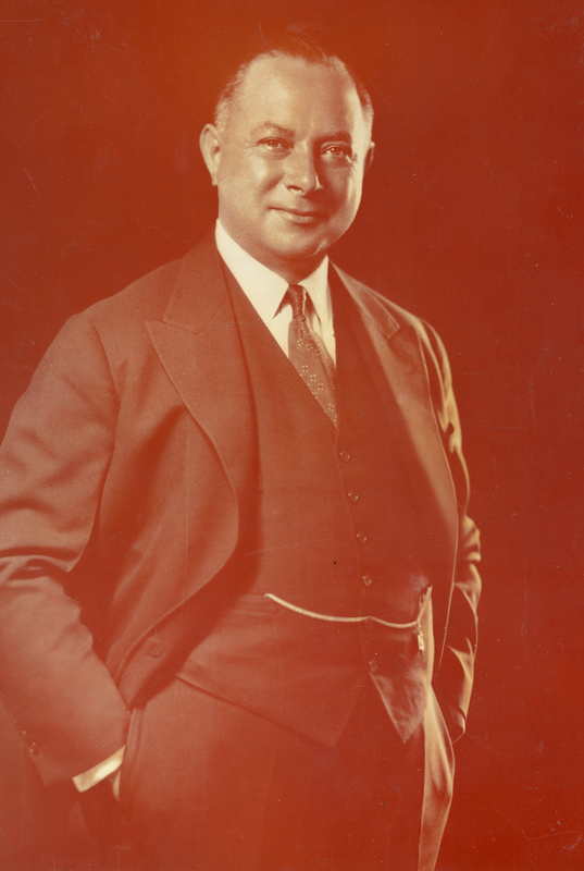 A sepia toned photo of Senator Richard Russell | Harry S. Truman